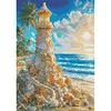 Diamond Painting -DIY Round Drill Coastal Lighthouse Seaview
