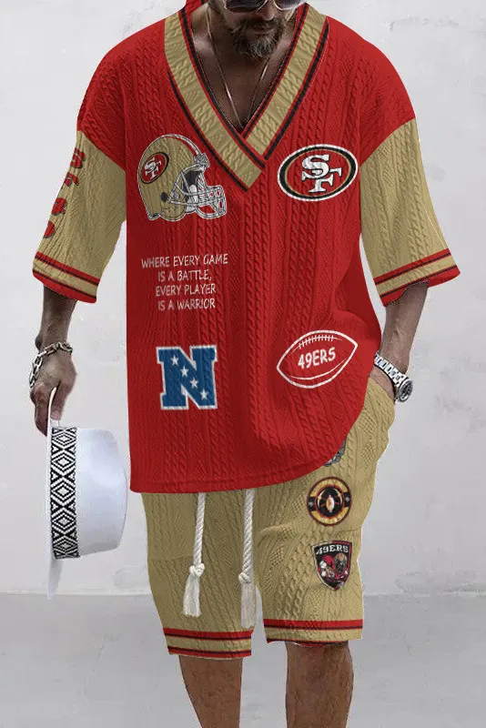 San Francisco 49ers
 Limited Edition Top And Shorts Two-Piece Suits