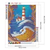 Diamond Painting-DIY Full Round Drill Lighthouse
