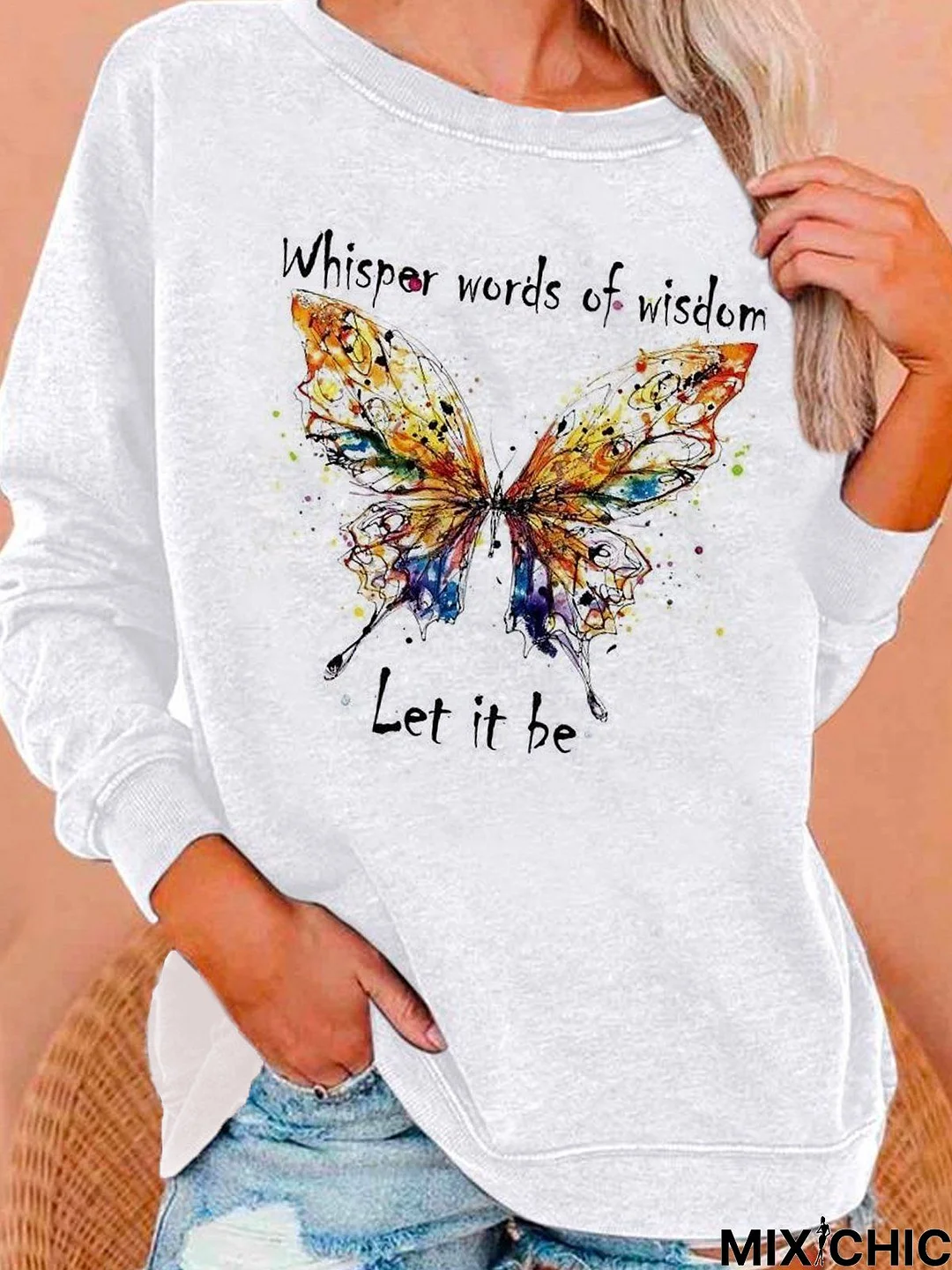 Butterfly Sweatshirt