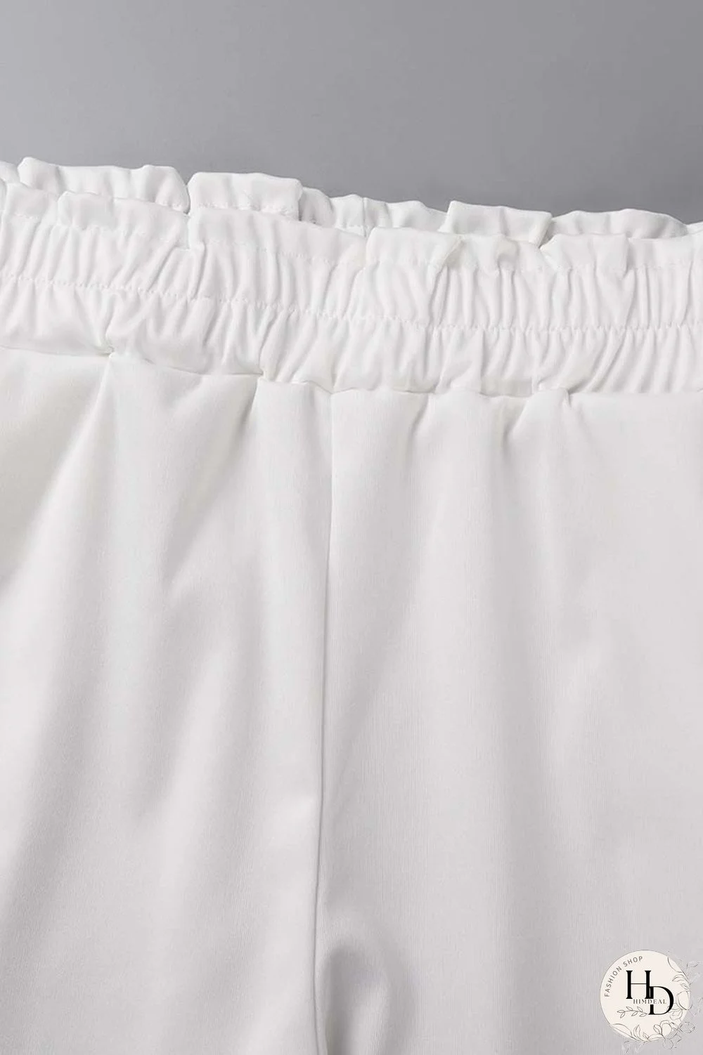 White Sexy Casual Print Solid Basic Long Sleeve Three Piece Set