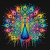 (Multi-Style)Colorful Neon Animals Collection-14CT Stamped/Counted Cross Stitch 30*30cm tapestrymarket