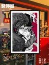 Hawk Eyes Dracule Mihawk Decorative Painting & Fridge Magnet - ONE PIECE - BLK Studio
