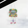 Soda shop double face carillon &eacute;olien - 5d bricolage artisanat pendentif