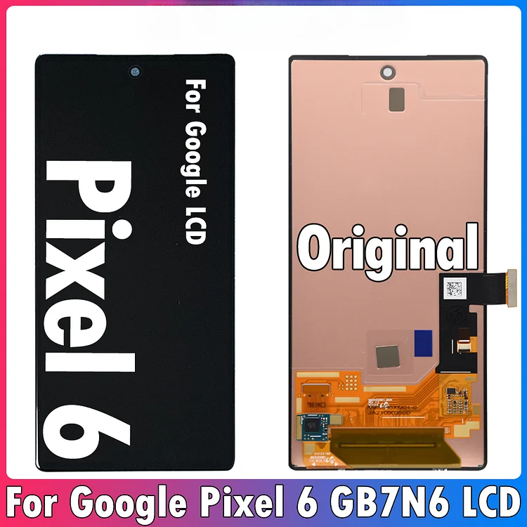 6.4inch Original For Google Pixel 6 LCD Display Touch Screen Digitizer Assembly Replacement For Pixel 6 GB7N6 G9S9B16 LCD