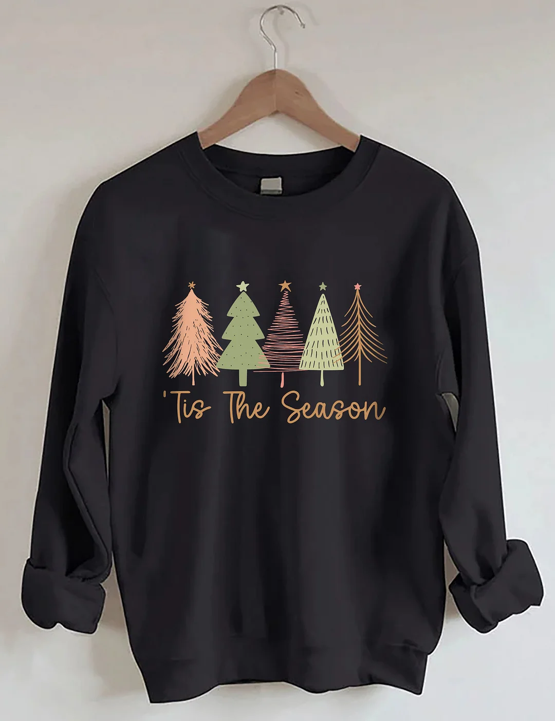 Boho Christmas Trees Sweatshirt