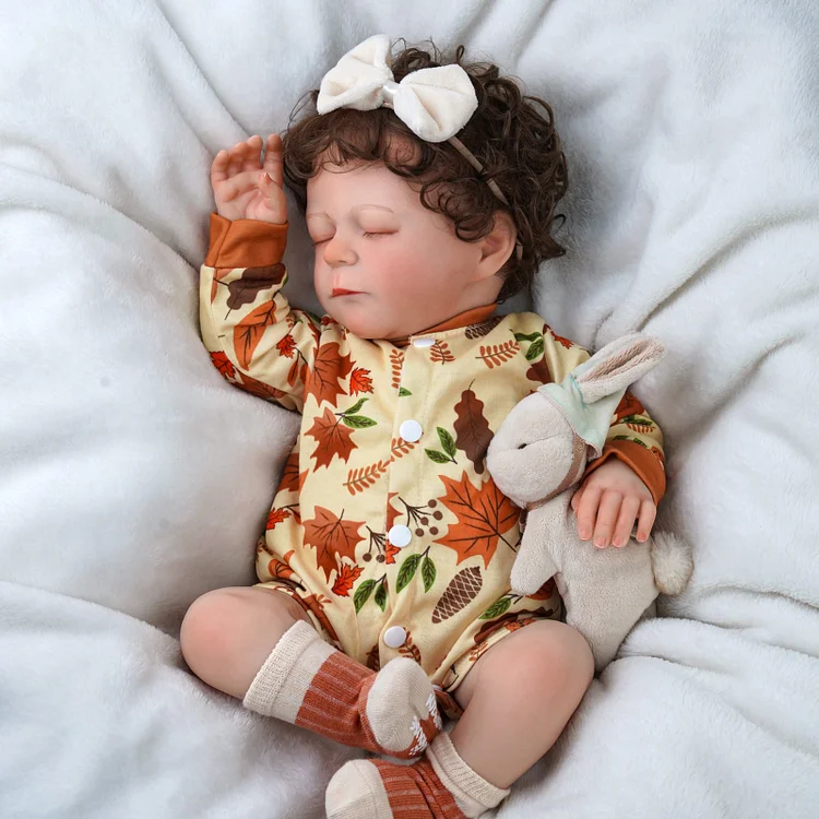 Babeside 20'' Real Lifelike Asleep Super Realistic Babies Reborn Cutest Infant Baby Girl Emily