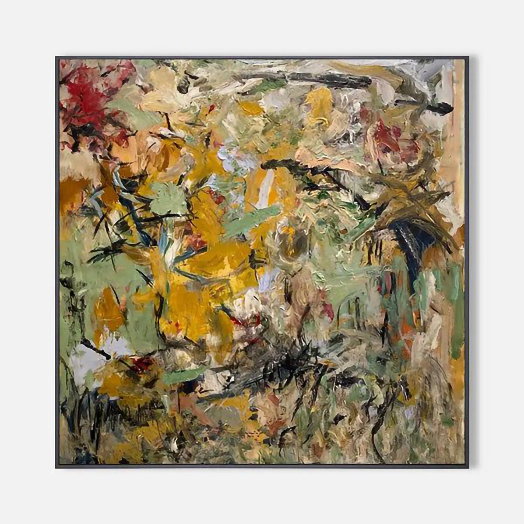 Arabelart Framed Canvas Art - Hand-Painted Masterpiece, AR201