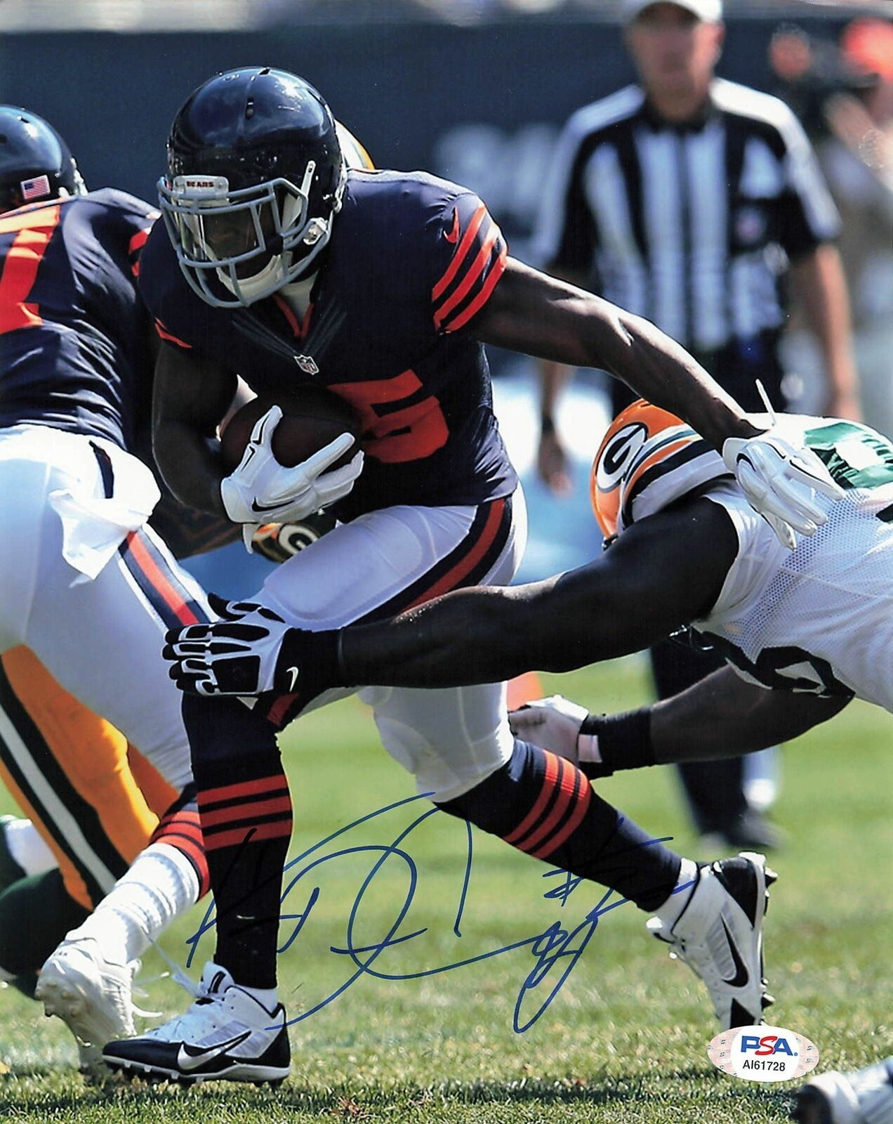 KA'DEEM CAREY signed 8x10 Photo Poster painting PSA/DNA Chicago Bears Autographed