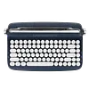 YUNZII ACTTO B303 Wireless Typewriter Keyboard, Bluetooth Connection, Cute Retro Aesthetic Design with Integrated Stand for Tablet, Phone, PC and Win/Mac/Android