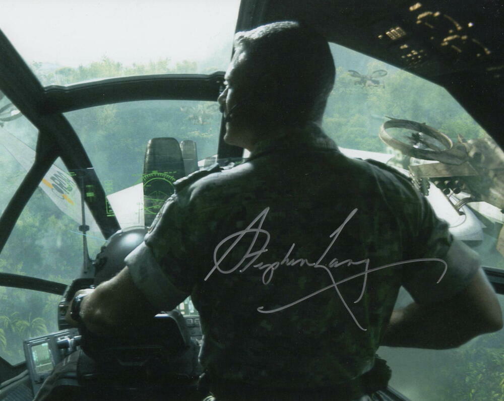 STEPHEN LANG SIGNED AUTOGRAPH 8X10 Photo Poster painting - AVATAR 'S COLONEL QUARITCH GETTYSBURG