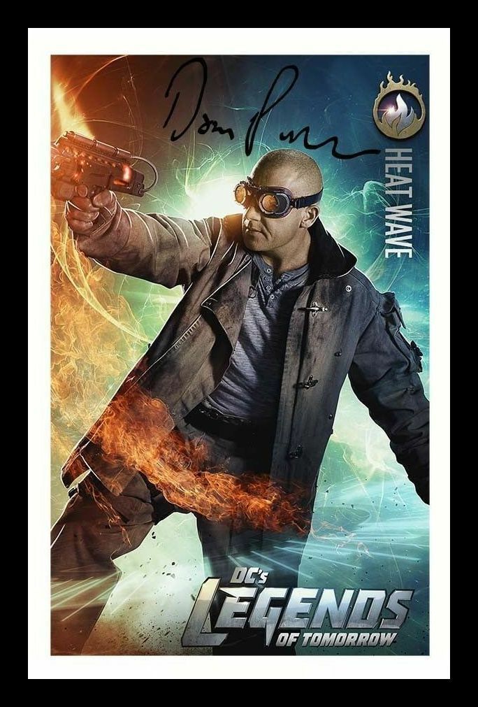 Dominic Purcell - Legends Of Tomorrow Autograph Signed & Framed Photo Poster painting