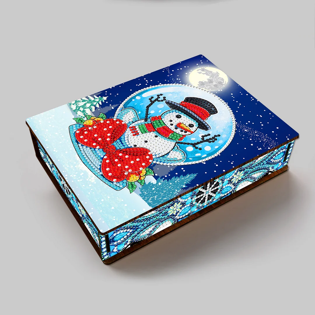 Christmas Gift Storage Box Fragments Ornaments Cosmetics Collection