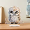 DIY Owl-Diamond Painting Ornaments（Single-Sided)