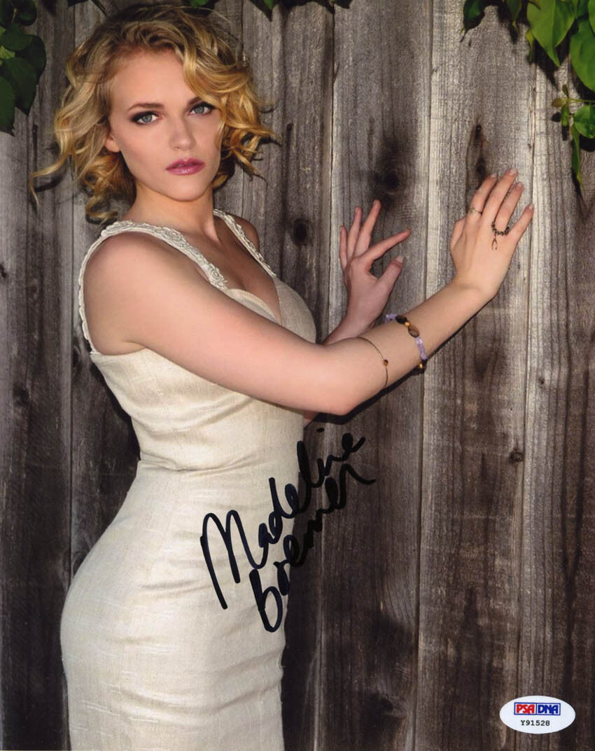 Madeline Brewer SIGNED 8x10 Photo Poster painting Orange is the New Black Hemlock Grove PSA/DNA