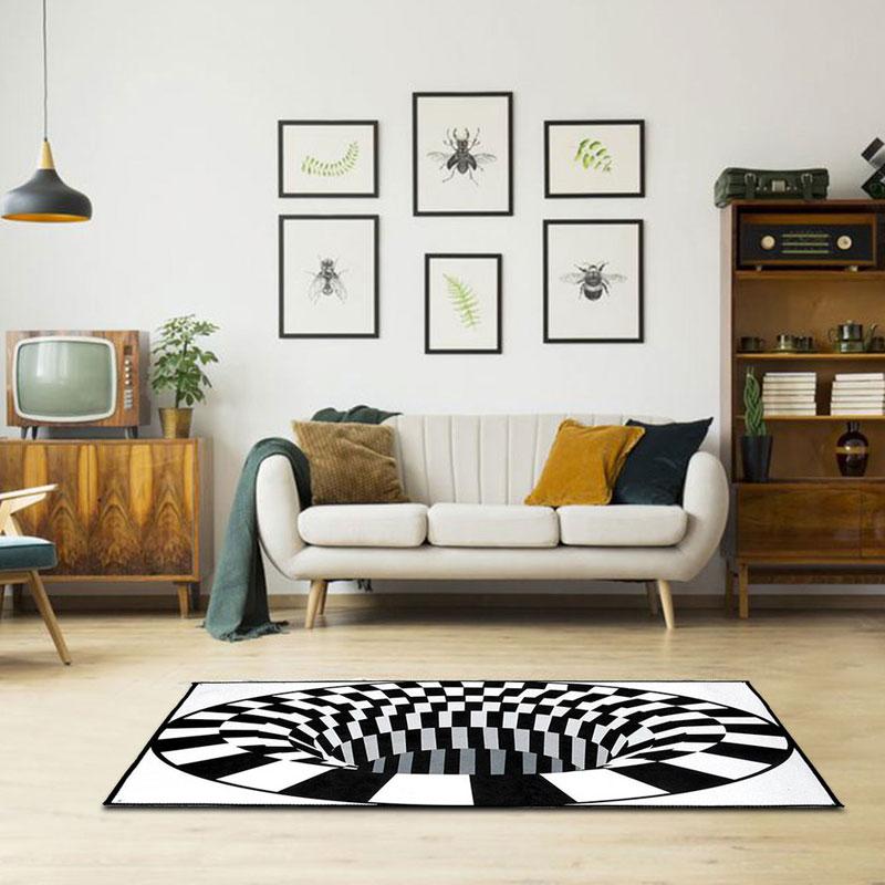 Vortex Illusion Rug