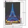 Eiffel Tower -  Full Round Drill Round Diamond Painting