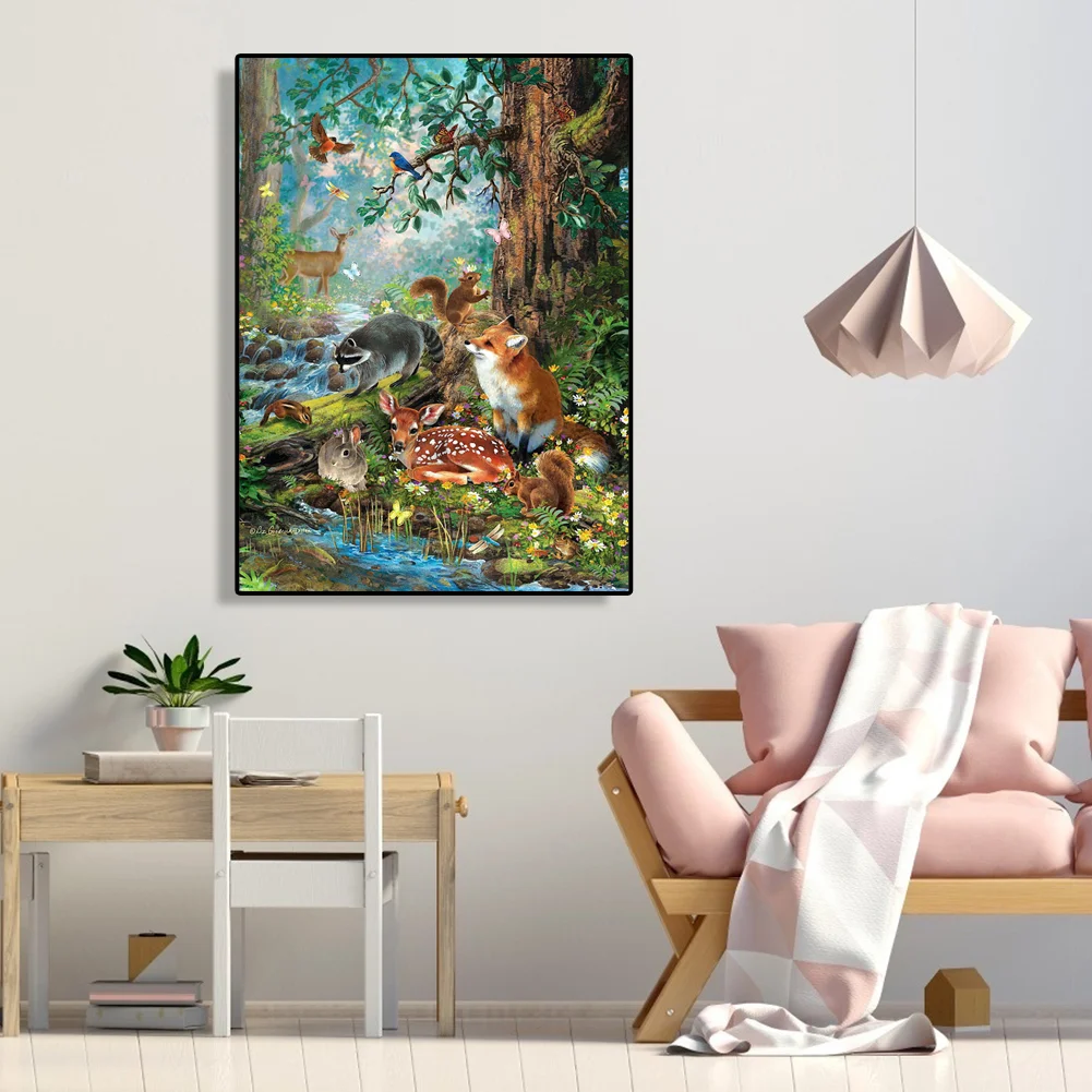 Animal World - Paint By Number(40*50cm)