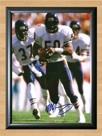 Mike Singletary Chicago Bears NFL Signed Autographed A4 Photo Poster painting Poster Memorabilia A2 16.5x23.4