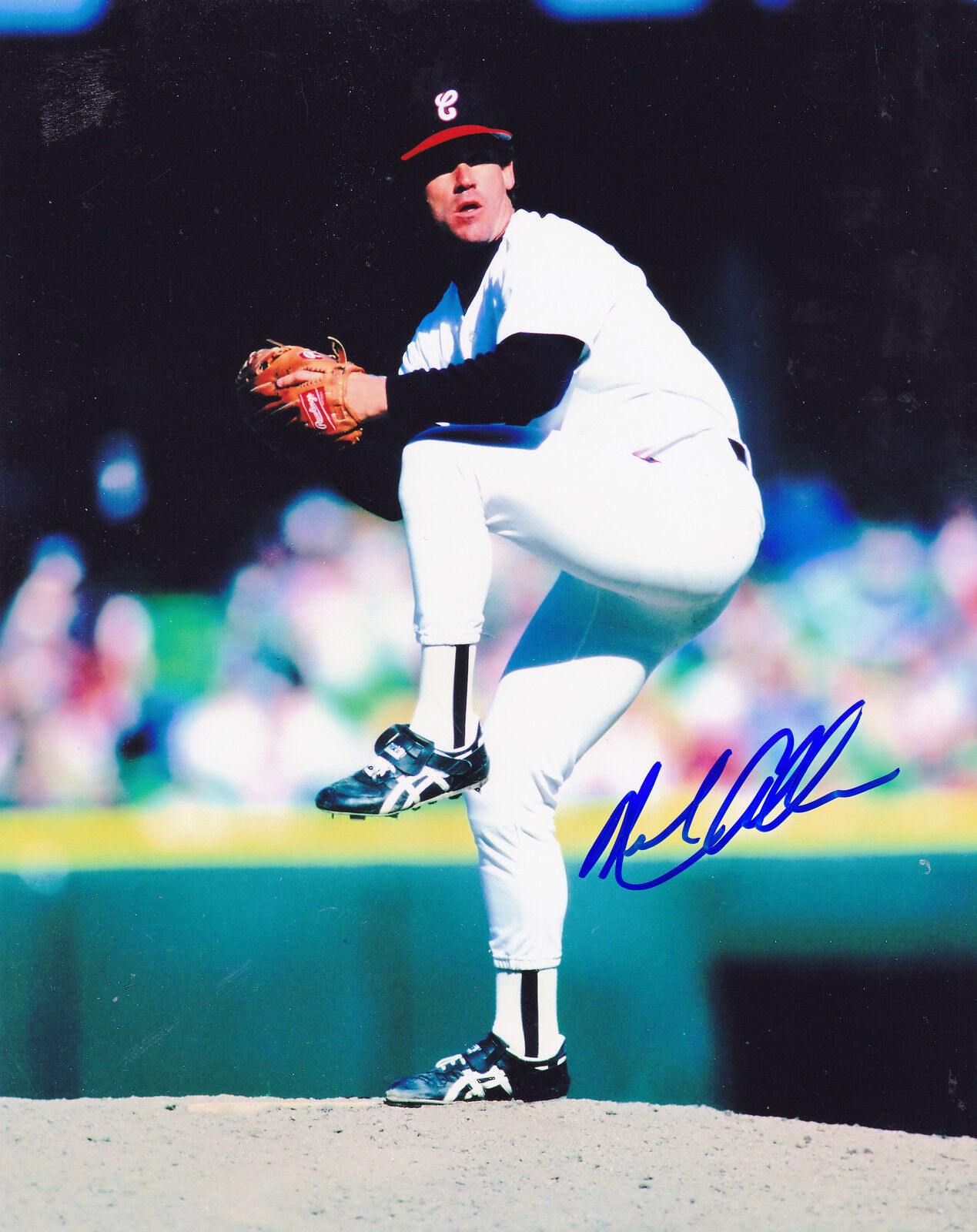 NEIL ALLEN CHICAGO WHITE SOX ACTION SIGNED 8x10