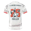M&Uuml;LLER Special #25 Bayern Munich Away Special Authentic Soccer Jersey 2025/26