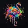 (Multi-Style)Colorful Neon Animals Collection-14CT Stamped/Counted Cross Stitch 30*30cm