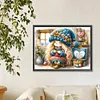Diamond Painting -5D Full Round Drill Easter Sewing Gnome