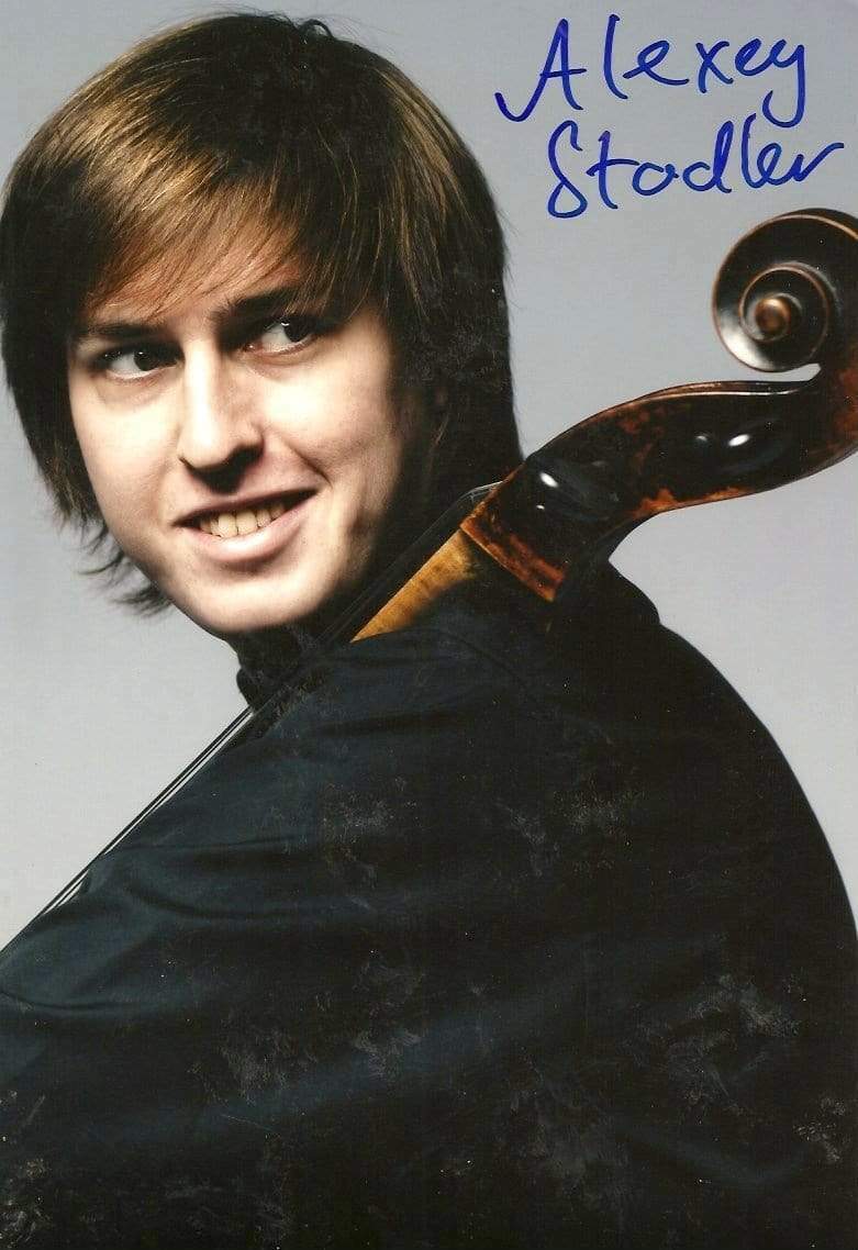 Alexei Stadler CELLIST autograph, In-Person signed Photo Poster painting