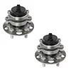 TRQ 2 Piece Rear Wheel Bearing & Hub Assembly Set with ABS Sensor Compatible with 2011-2017 Lexus CT200h 2020-2022 Toyota Corolla 2016-2022 Prius 2017-2022 Prius Prime