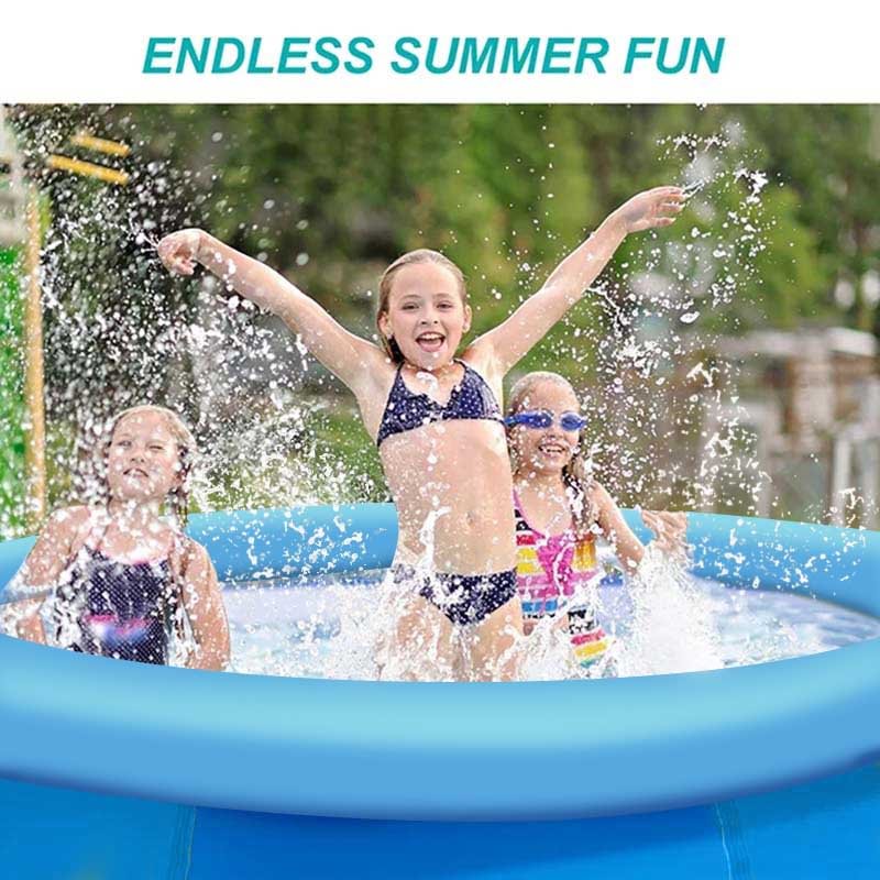 8ft inflatable pool