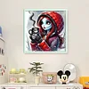 Halloween Girl-11CT Stamped Cross Stitch 40*40cm/15.75*15.75in