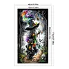 Magic Witch-14CT Stamped Cross Stitch 40*70cm/15.75*27.56in(Big Size)