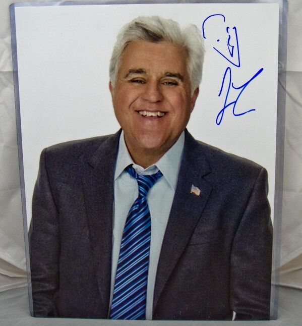 JAY LENO Signed 11 x 14 Photo Poster painting - Fantastic!