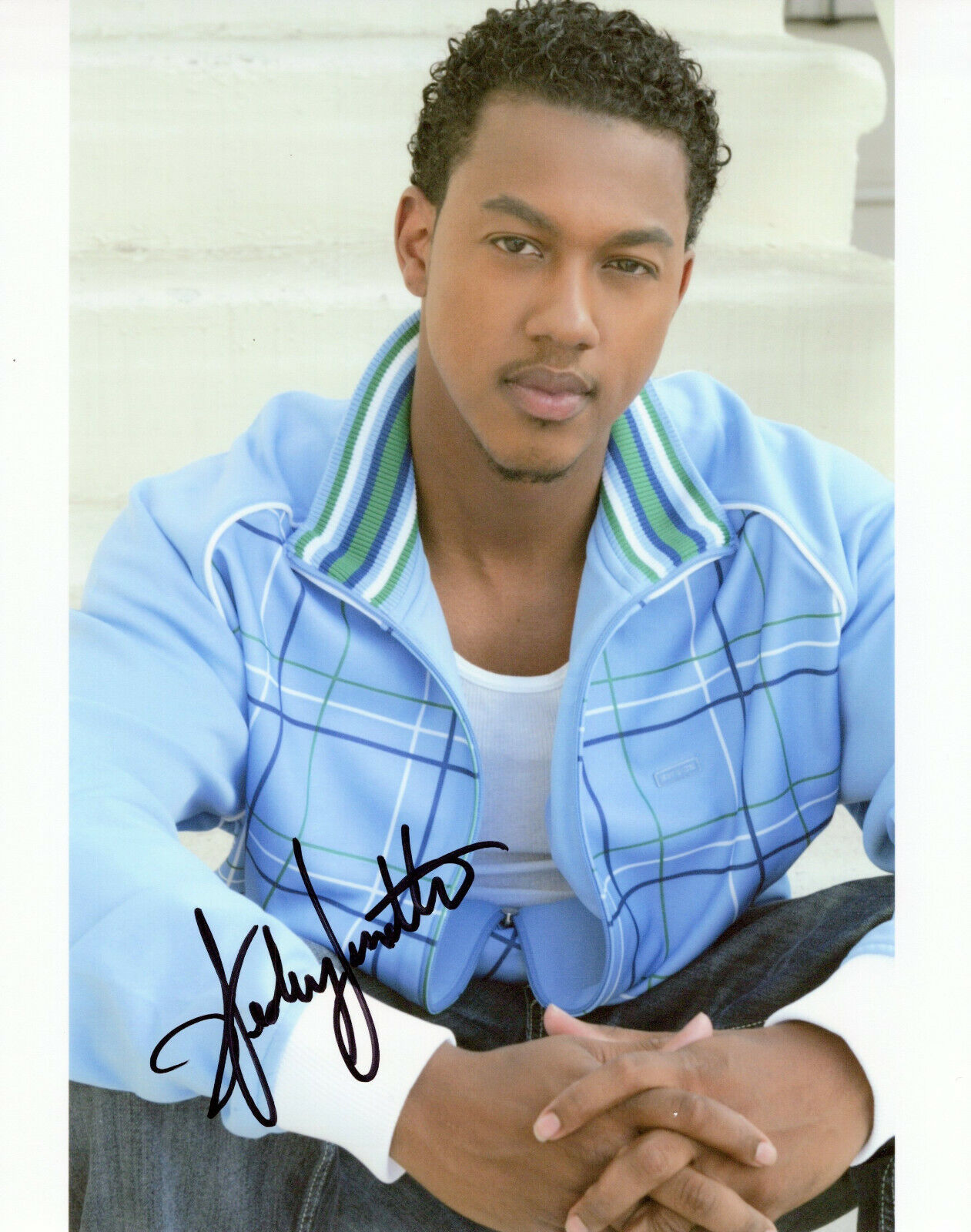 Wesley Jonathan head shot autographed Photo Poster painting signed 8x10 #1