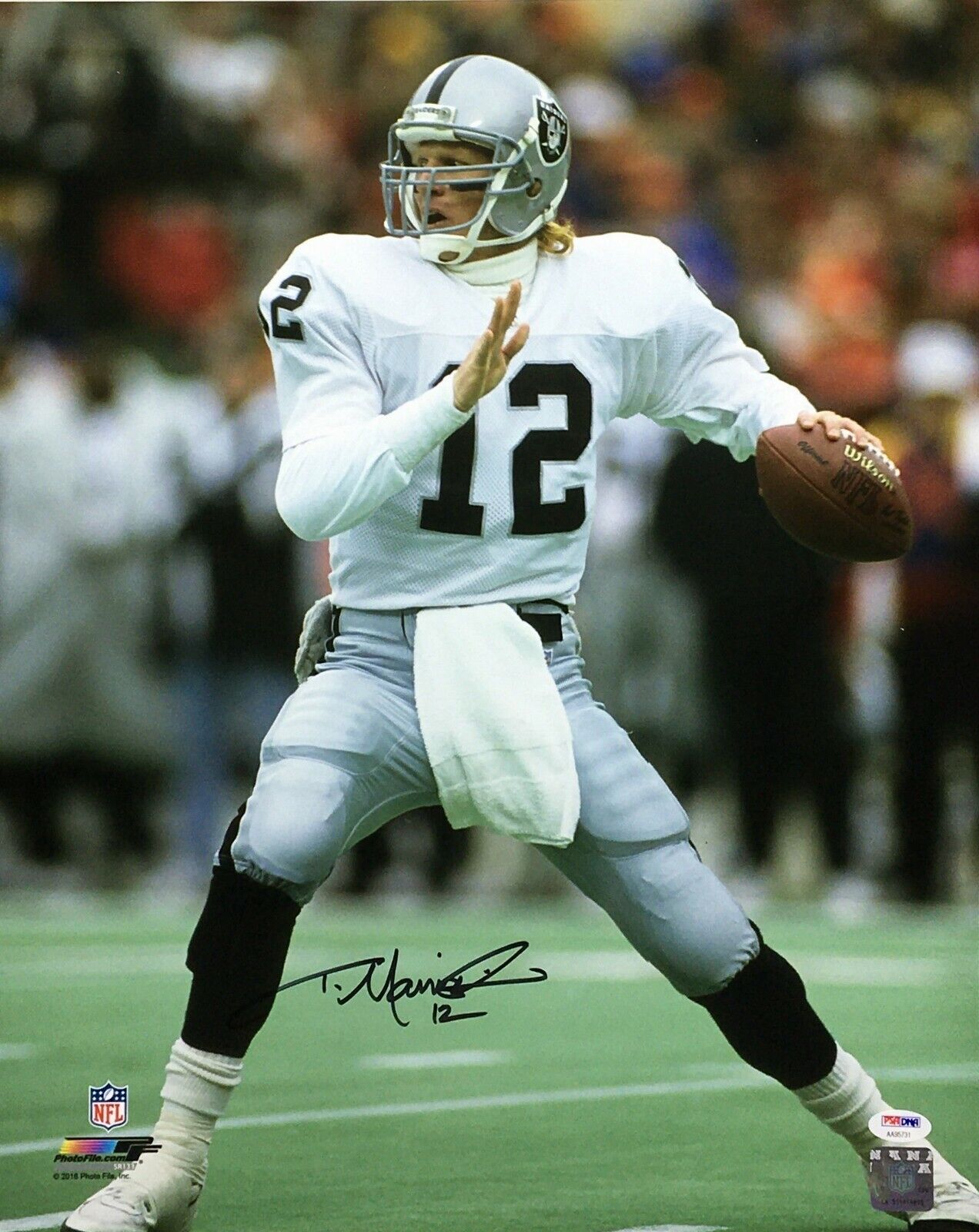 Todd Marinovich Signed 16x20 Photo Poster painting PSA AA95731