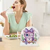 Acrylic Owl DIY Diamond Painting Napkin Rack Decor for Home Office Decor