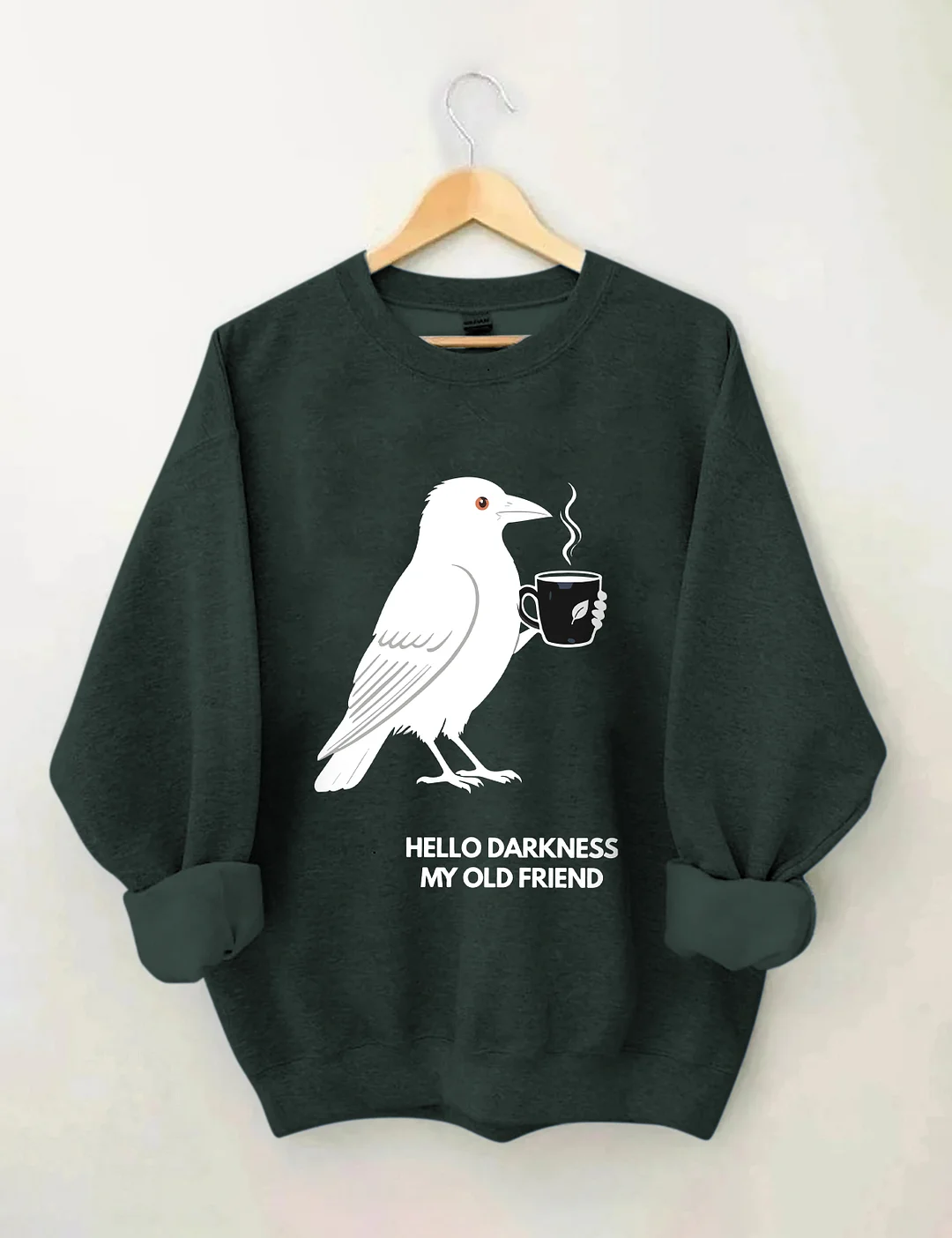 Halloween Crow Sweatshirt