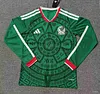 2026 Long Sleeve Mexico Home Football Shirt 1:1 Thai Quality