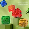Dinosaur Face-Changing Parent-Child Interactive Duel Educational Toys, Plastic Dinosaur Theme Toys, Party Decorations/Supplies/Gifts