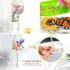2pcs Flower Bird Diamond Painting Double-sided Crystal Window Suncatcher Craft Set Birthday Gifts Home Garden Decor Hanging Kit