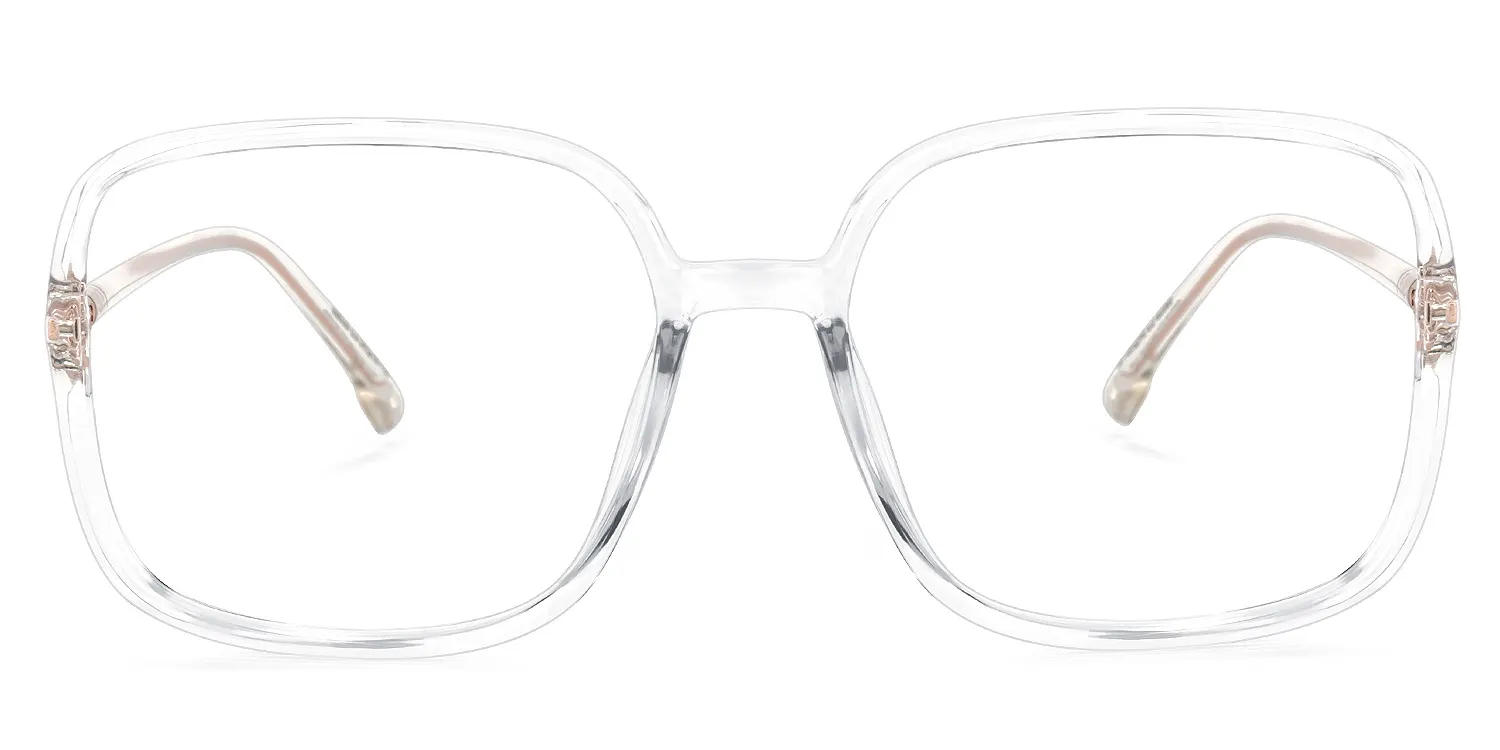 Quinten WeiÃŸ Kristall Quadratisch Brille WeiÃŸ