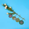 4pcs DIY Full Special-Shaped Diamond Painting Bag Pendant Mandala Keychains