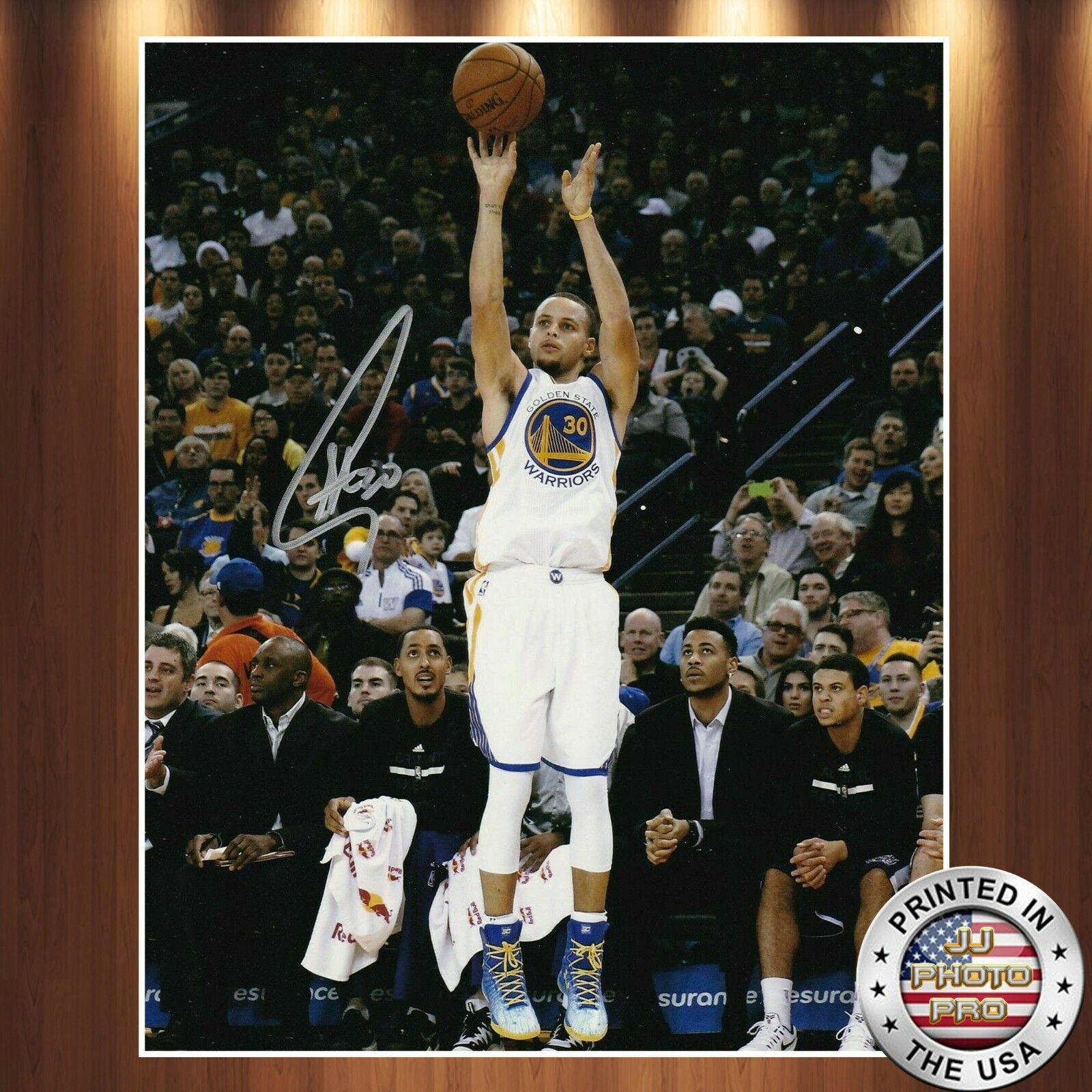 Stephen Curry Autographed Signed 8x10 Photo Poster painting (Warriors) REPRINT