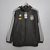 2021 Windbreaker Soccer Jersey Germany Black