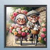 Old Couple-Full Square Diamond Painting(35x35cm)