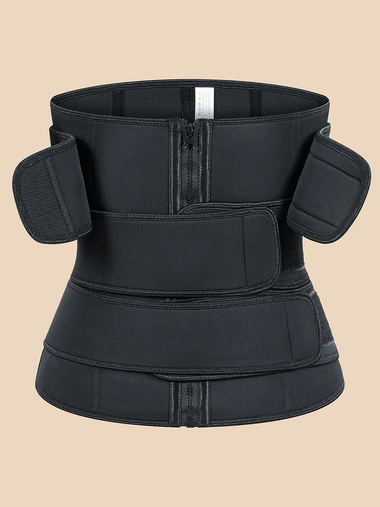 Body-Shaping Zip-Reinforced Neoprene Corset