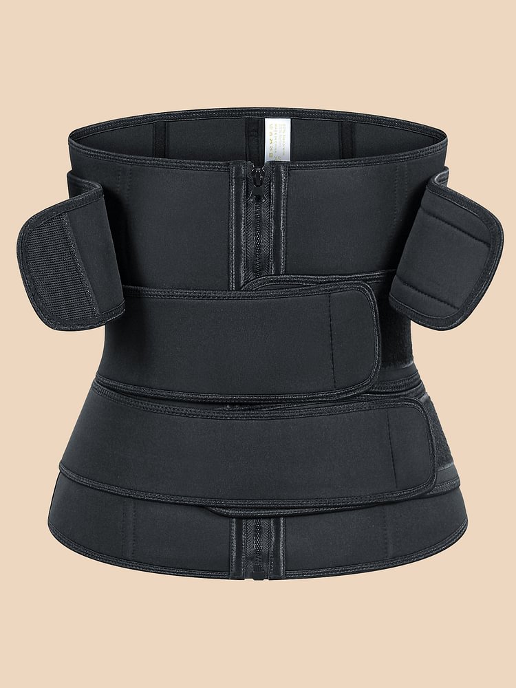Body-Shaping Zip-Reinforced Neoprene Corset