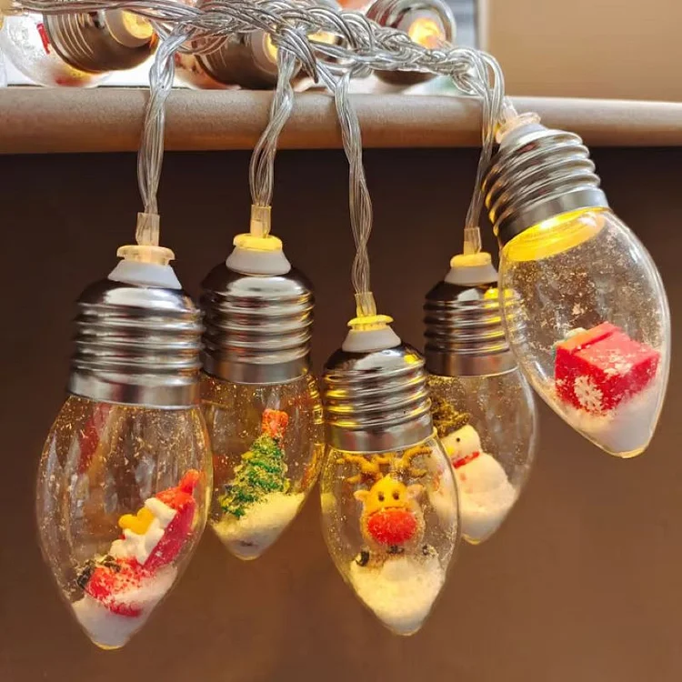 Christmas String Lights - Led Bulb String Lights