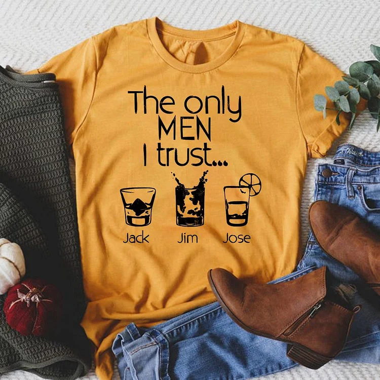 The Only Men I Trust T-shirt Tee-05551