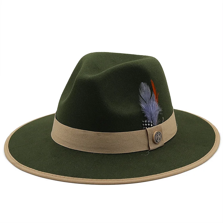 Ferdinand Fedora - Army Green